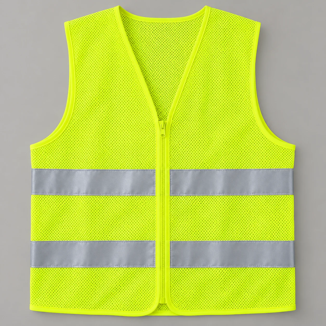 Fluorescent work vest